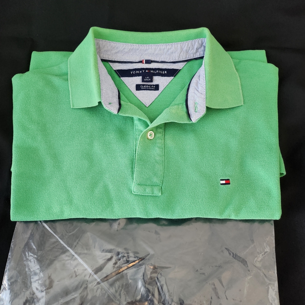 Tommy Hilfiger Men's Vibrant Green Polo